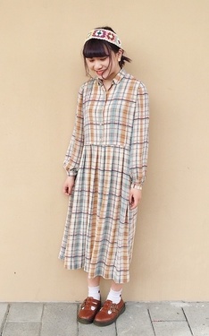 格紋vintage