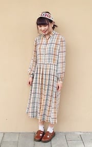 格紋vintage