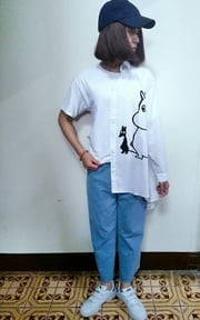 復古磁磚一角 誰說不能童趣