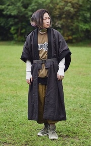 同色穿搭-NUMBER3-軍綠武士風