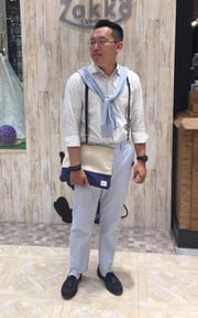 淺藍復古紳士