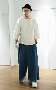 顯瘦男子