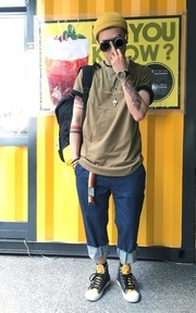 今年很喜歡黃色綠色