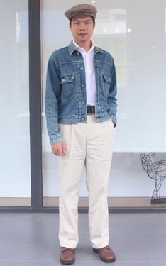 50's 休閒卡其褲