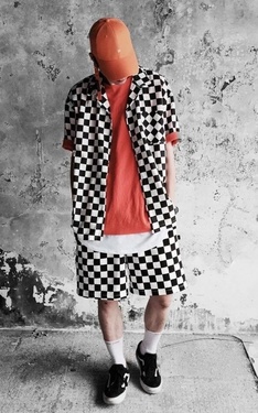 棋盤格套裝
