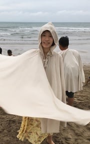沙灘斗篷