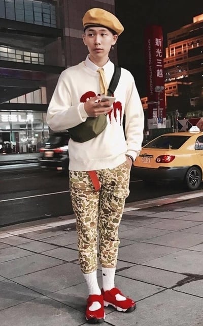 等電影的時間就是拍穿搭...