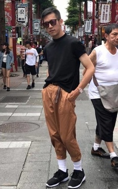 寬褲穿搭