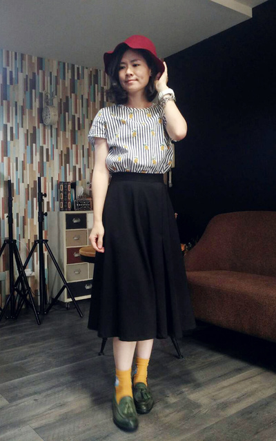 小隻女也要高腰文青復古風