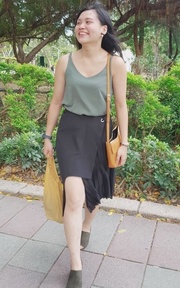 黑X綠簡約風