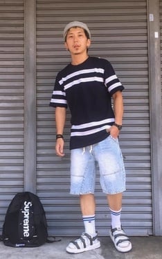 條 紋 