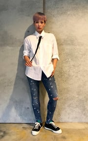 白襯衫也能穿的帥帥的