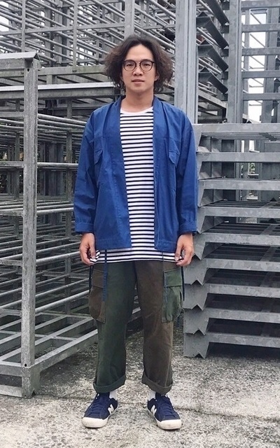 今天終於可以穿長袖了