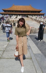 今天是土色系女孩(橄欖綠x卡其)