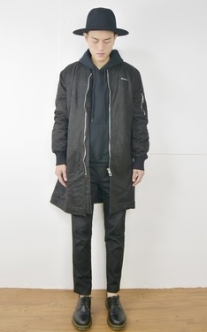 all black