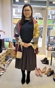 去拿新鞋子