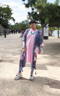 胖胖 in 宮島