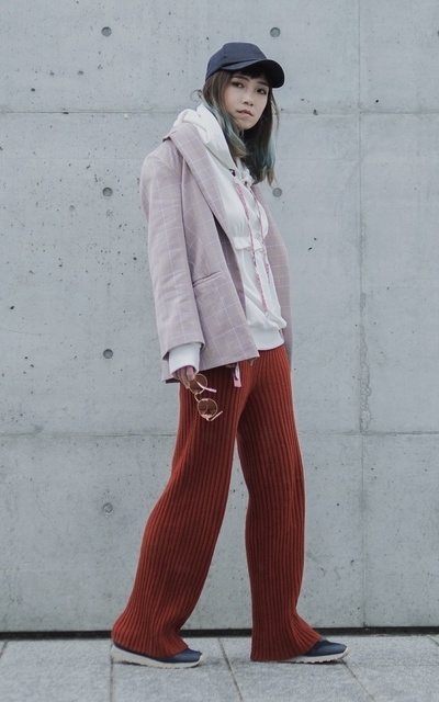 Blazer with Sweatshirt