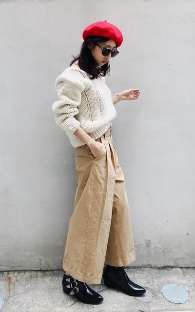 Knitwear looks