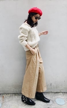 Knitwear looks