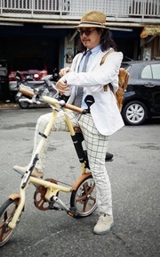 大叔的騎車都市遊穿搭