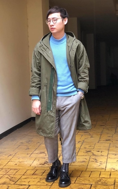 穿搭主题:m51 parka