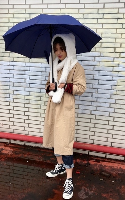 雨天的穿搭