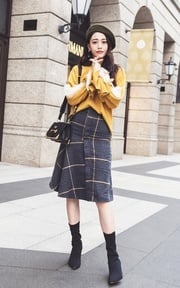 張小丹style之休閒甜美LOOK