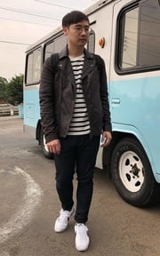 Leather jacket
