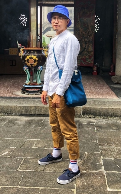 白藍色系 春天