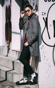 UNIQLO 大衣的穿搭