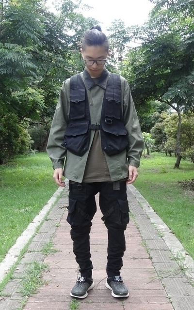 黑綠軍事風