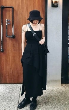 all black