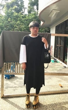 黑色の胖子