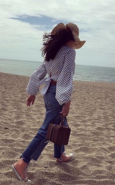 Lovely walk on beautiful Cornish beach. 
