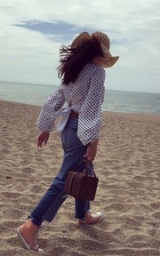 Lovely walk on beautiful Cornish beach. 