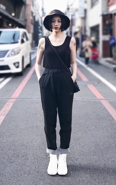all black