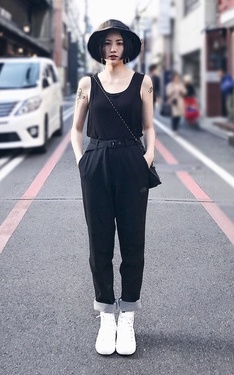 all black