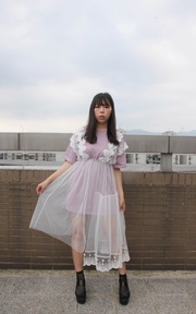 透視風懶人穿搭