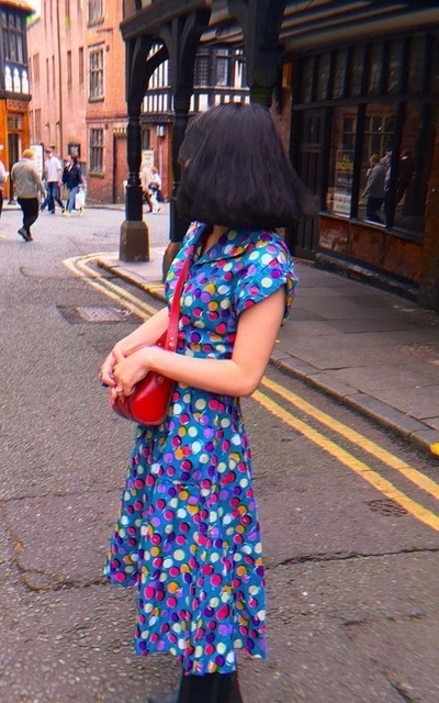 Bought this handmade dress on eBay for less than 4 pounds! Extremely pleased xx