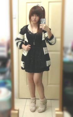 我家閃光喜歡的其中一套穿搭 :3