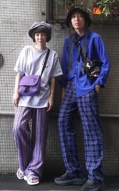 時尚穿搭：粉紫×寶藍--今年夏天用顏色吸睛吧