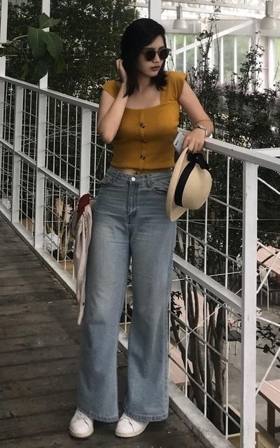 夏日撞色