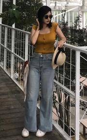 夏日撞色