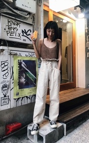大地色棉麻
