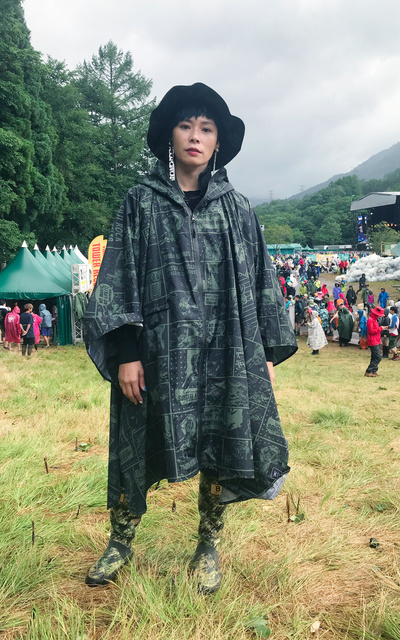 fujirock raining day
