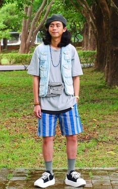 藍灰