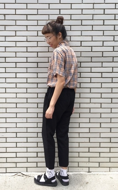 焦糖waffle襯衫