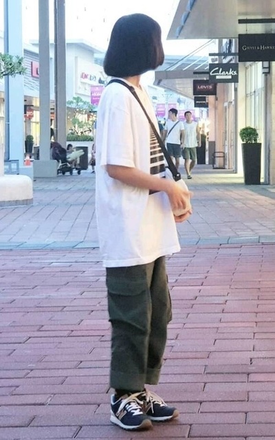 顯腿短透心涼穿搭