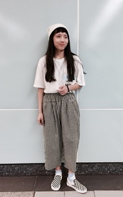 芝麻寬褲
